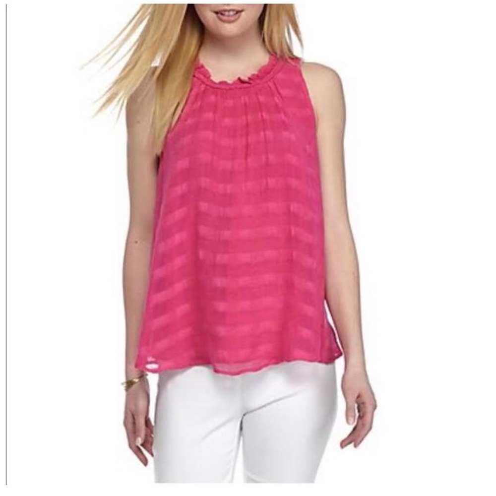 Kaari Blue pink tank size M